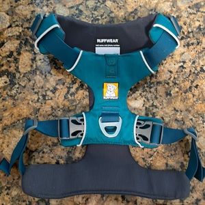 Ruffwear Front Range Dog Harness Tumalo Teal size Small